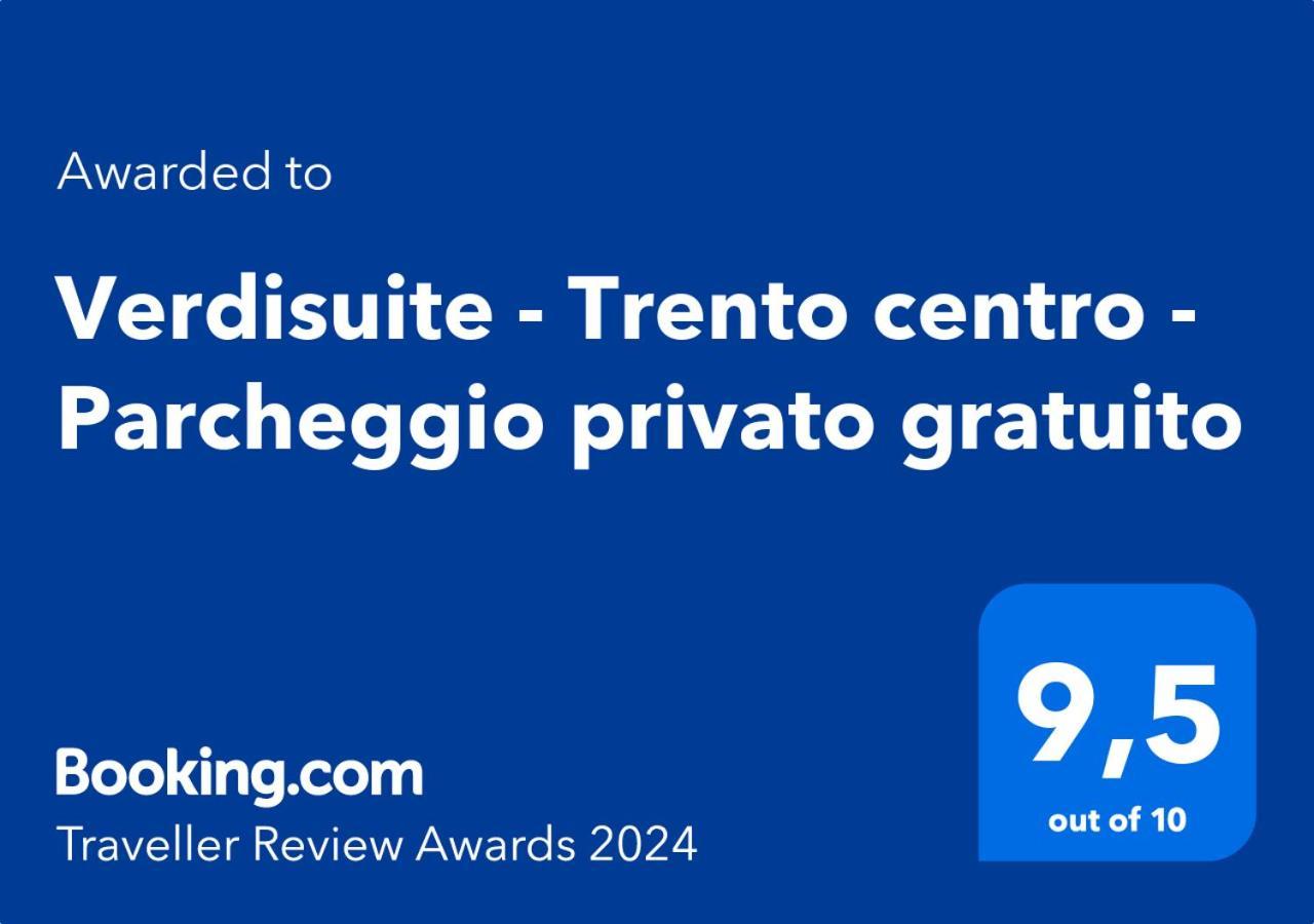 Verdisuite - Trento Centro - Parcheggio Privato Gratuito 外观 照片